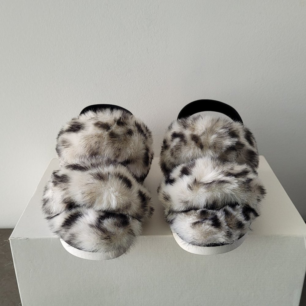 $39 NWT (7) Dolce Vita Pochy Faux Fur Slingback Slipper - Picture 5 of 11